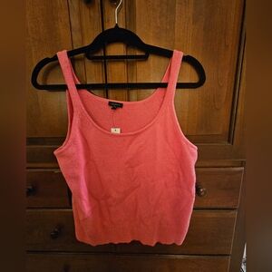 Talbots Scooped Neck Sweater Tank